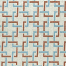 Sekai Cinnabar_Aqua Fabric by the Metre
